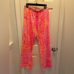 Lilly Pulitzer lounge pants. Women’s Large